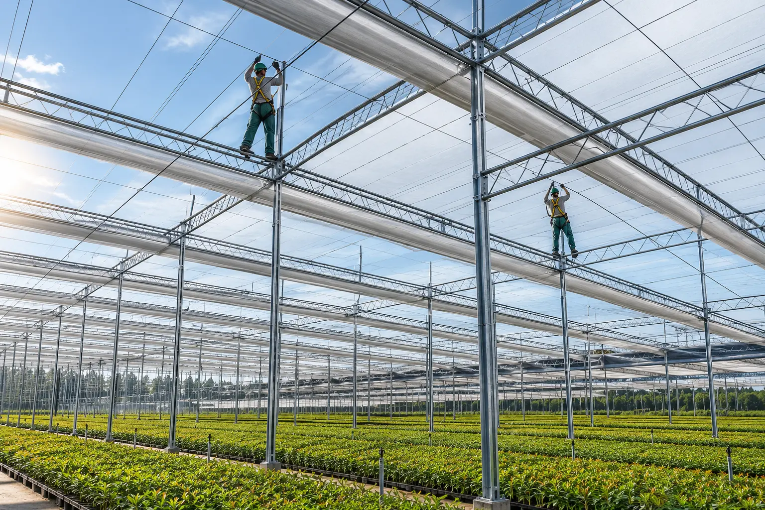 Estufa ECOBR para produção de mudas em ambiente protegido